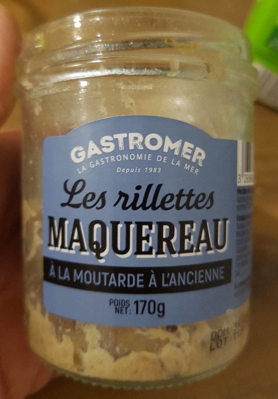 Gastromer Rillettes maquereau a la moutarde à l'ancienne packshot