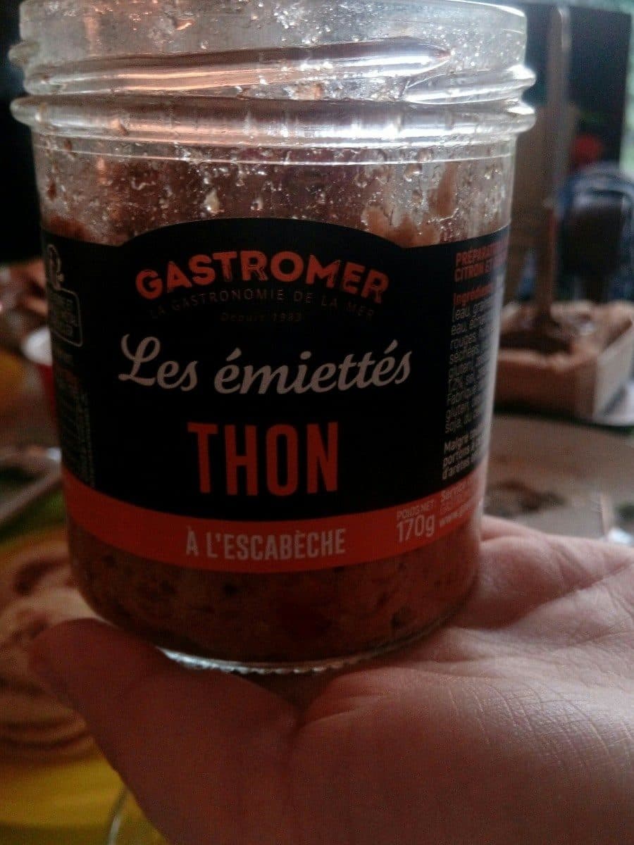 Gastromer Les émiettés thon à l'escabèche packshot