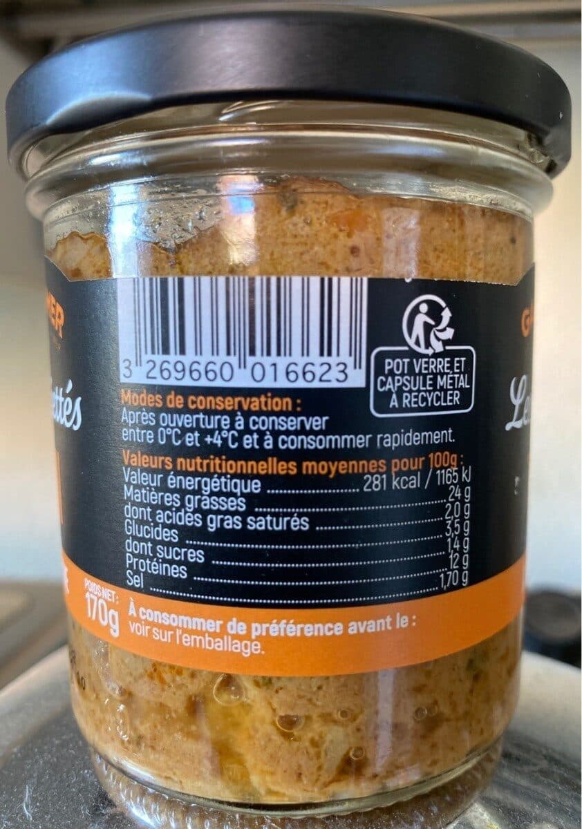 Gastromer Les émiettés thon à l'escabèche packshot