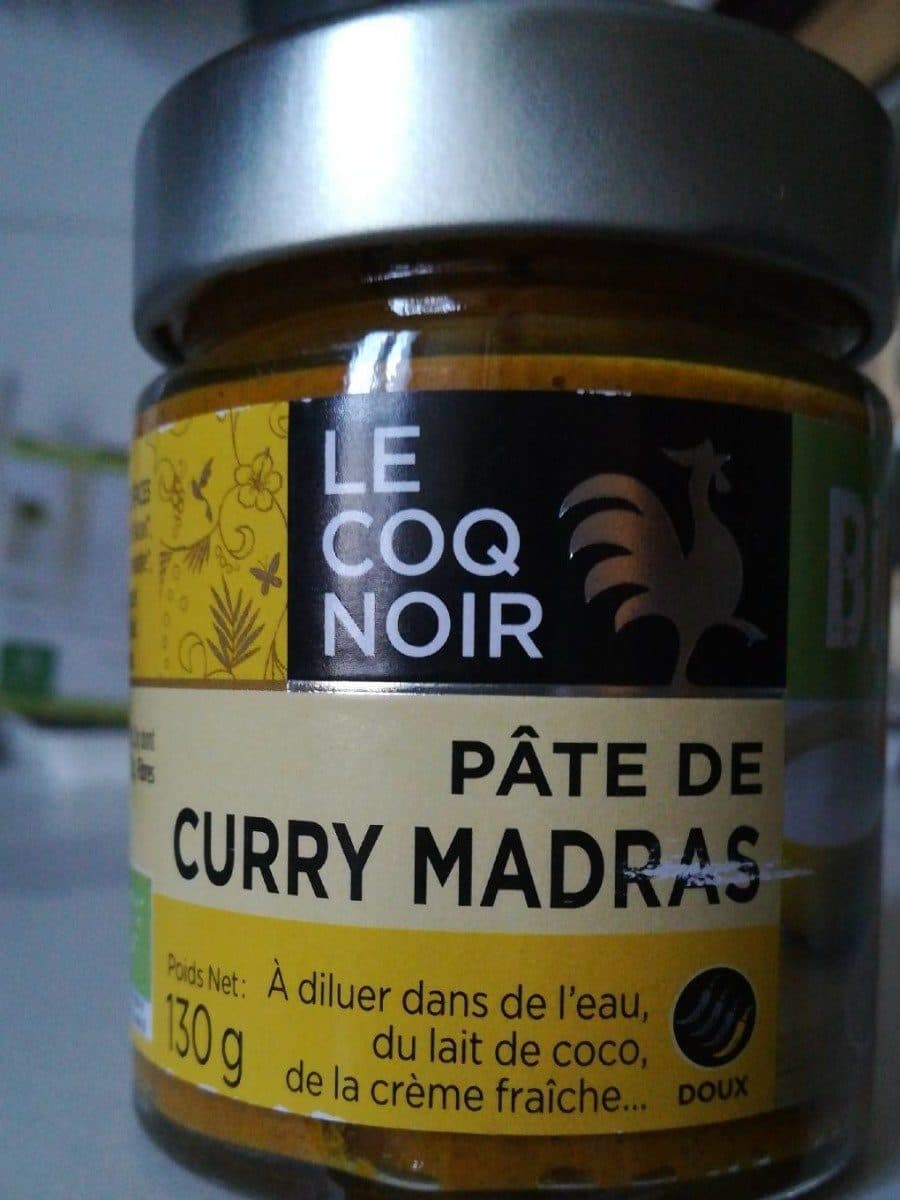 Le Coq Noir Pâte de curry Madras packshot