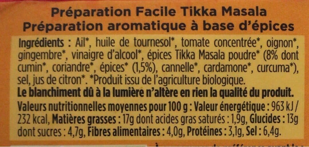Le Coq Noir Tikka masala packshot