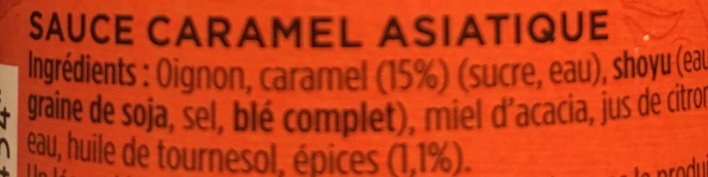 Le coq noir Sauce Caramel Asiatique packshot