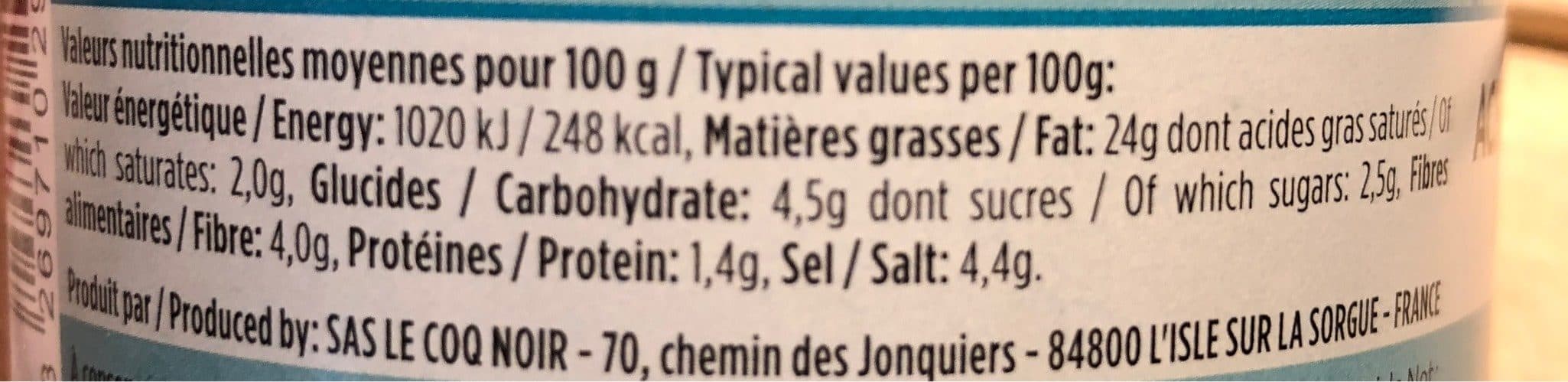 Le Coq Noir Achards de légumes packshot