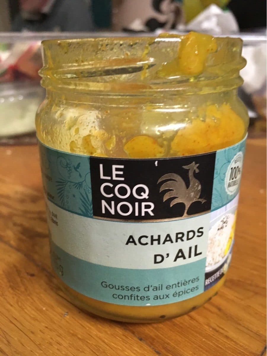 Le Coq Noir Achards d'ail packshot