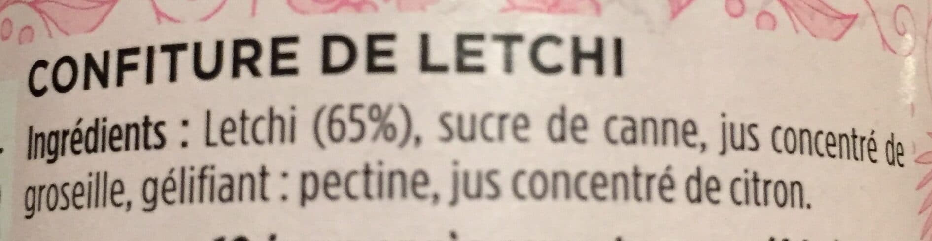 Le Coq Noir Confiture de letchi packshot