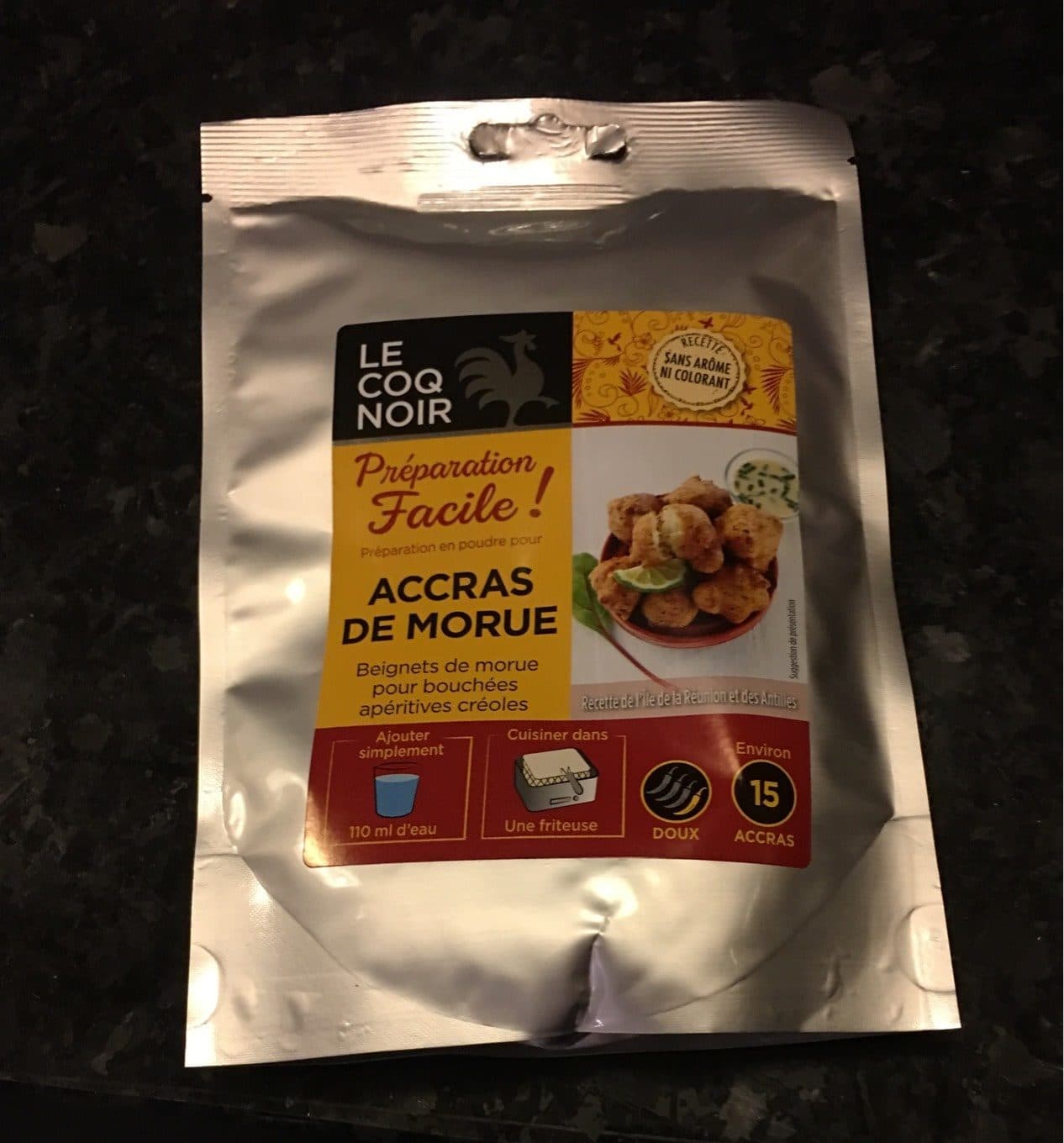 Le Coq Noir Accras de morus packshot