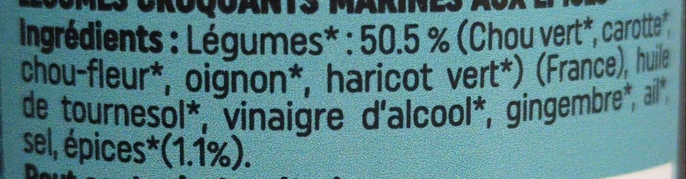 Le Coq Noir ACHARDS DE LEGUMES packshot