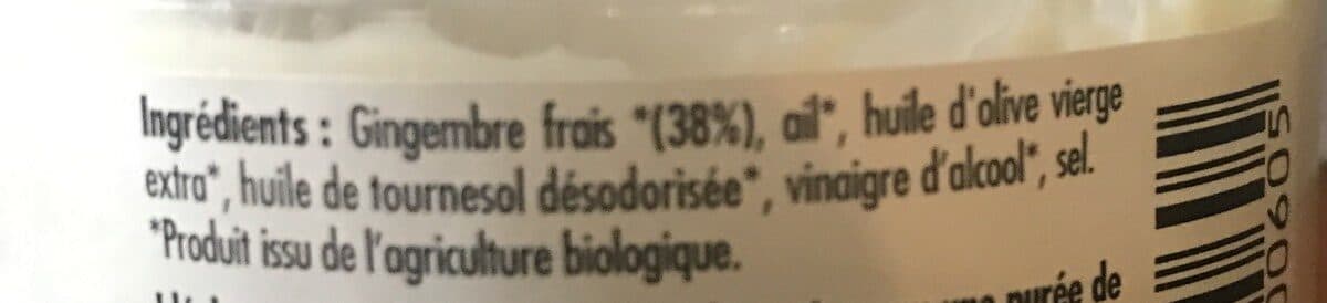 Le voyage de mamabé Creme De Gingembre packshot