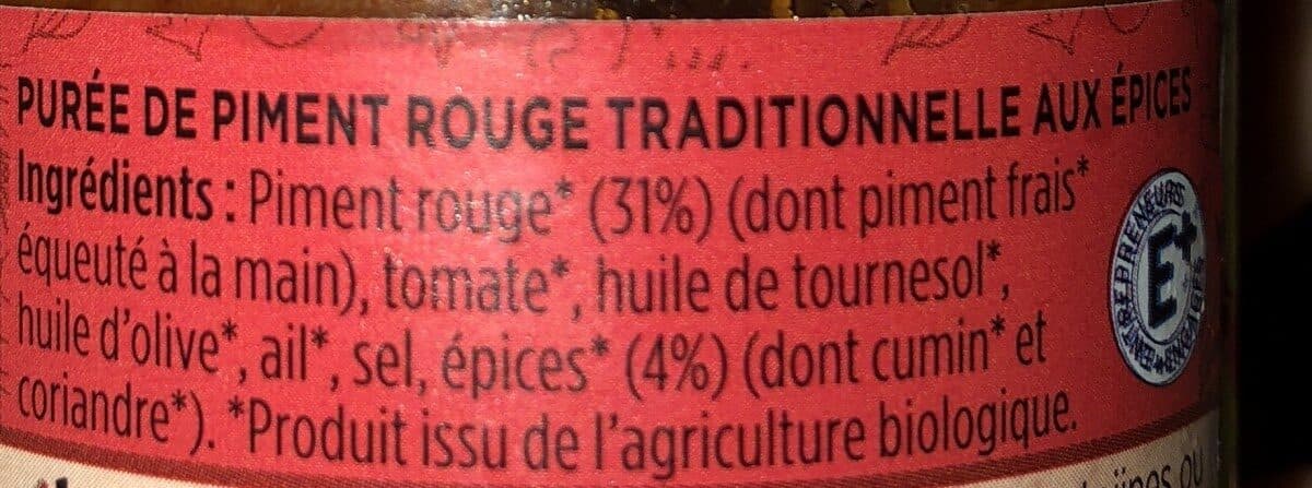 Le Coq Noir Harissa bio packshot