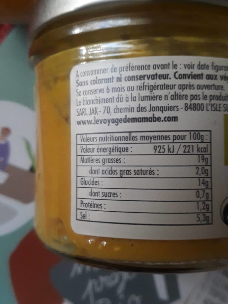 Le voyage de Mamabé Citron confit aux gingembre packshot