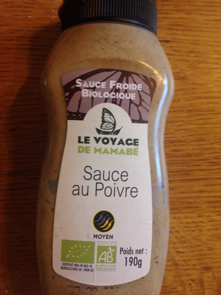 Le voyage de mamabe Sauce au poivre packshot