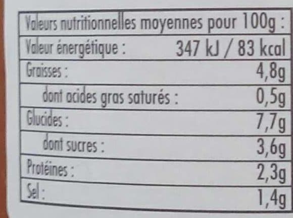 Le Voyage de Mamabé Tomate & oignon aux épices packshot