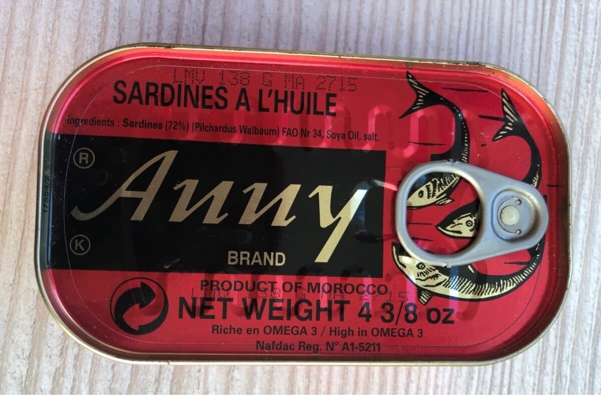 Produit Of Morocco Anny Sardines packshot