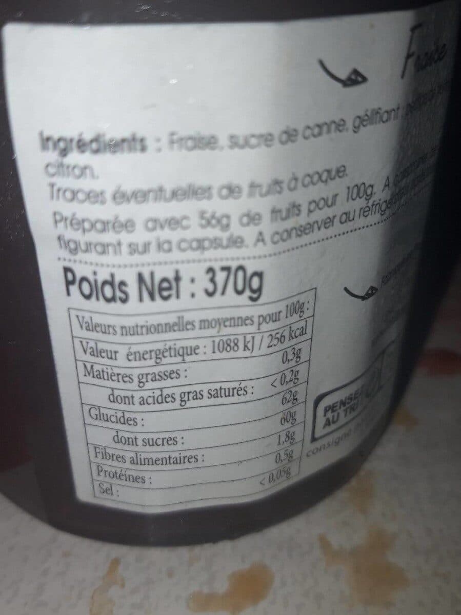 Vergers des Alpilles Vergers Des Alpilles, Fraise 370g packshot