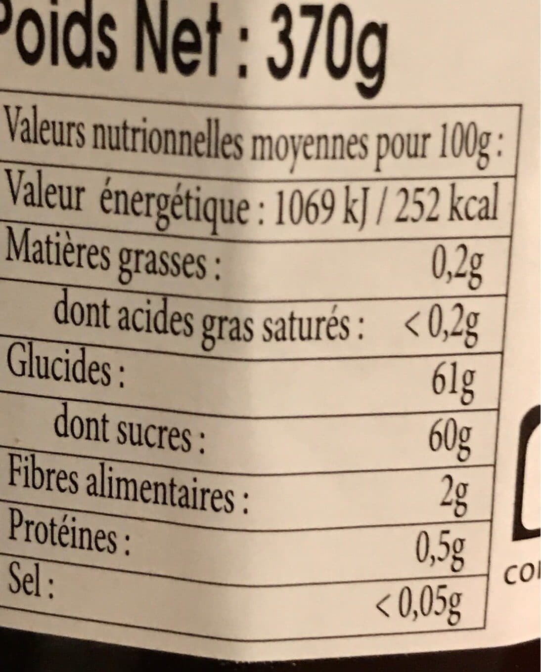 Vergers des Alpilles Confiture Mûre / Framboise / Canneberge packshot