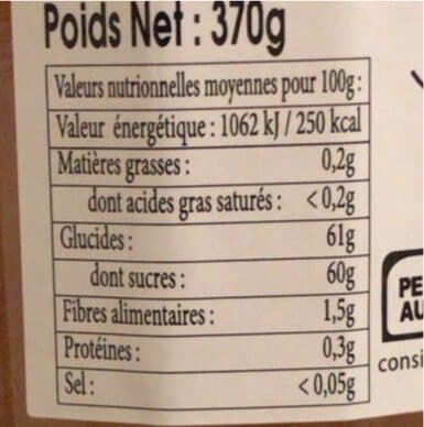 Vergers des Alpilles Confiture Orange packshot