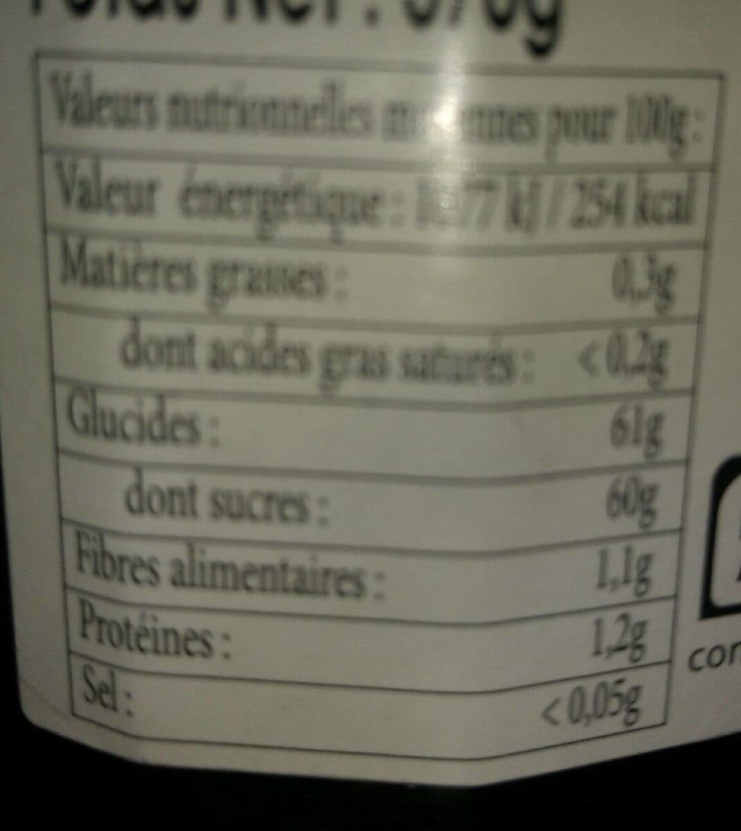 Vergers des Alpilles Confiture extra Cerise Noire packshot