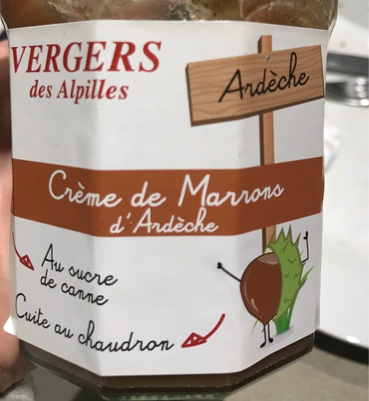 Vergers Des Alpilles Creme De Marron d'Ardèche packshot
