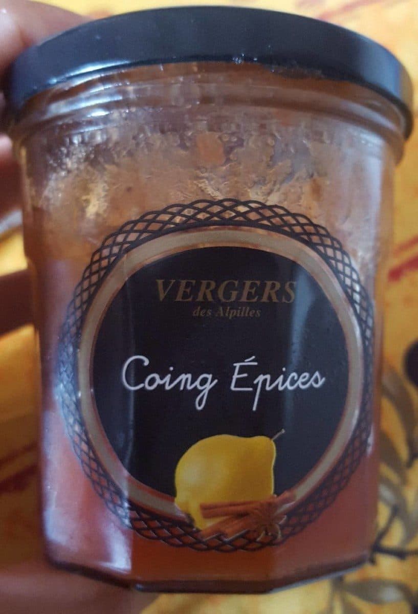 Vergers des Alpilles Coing Épices packshot