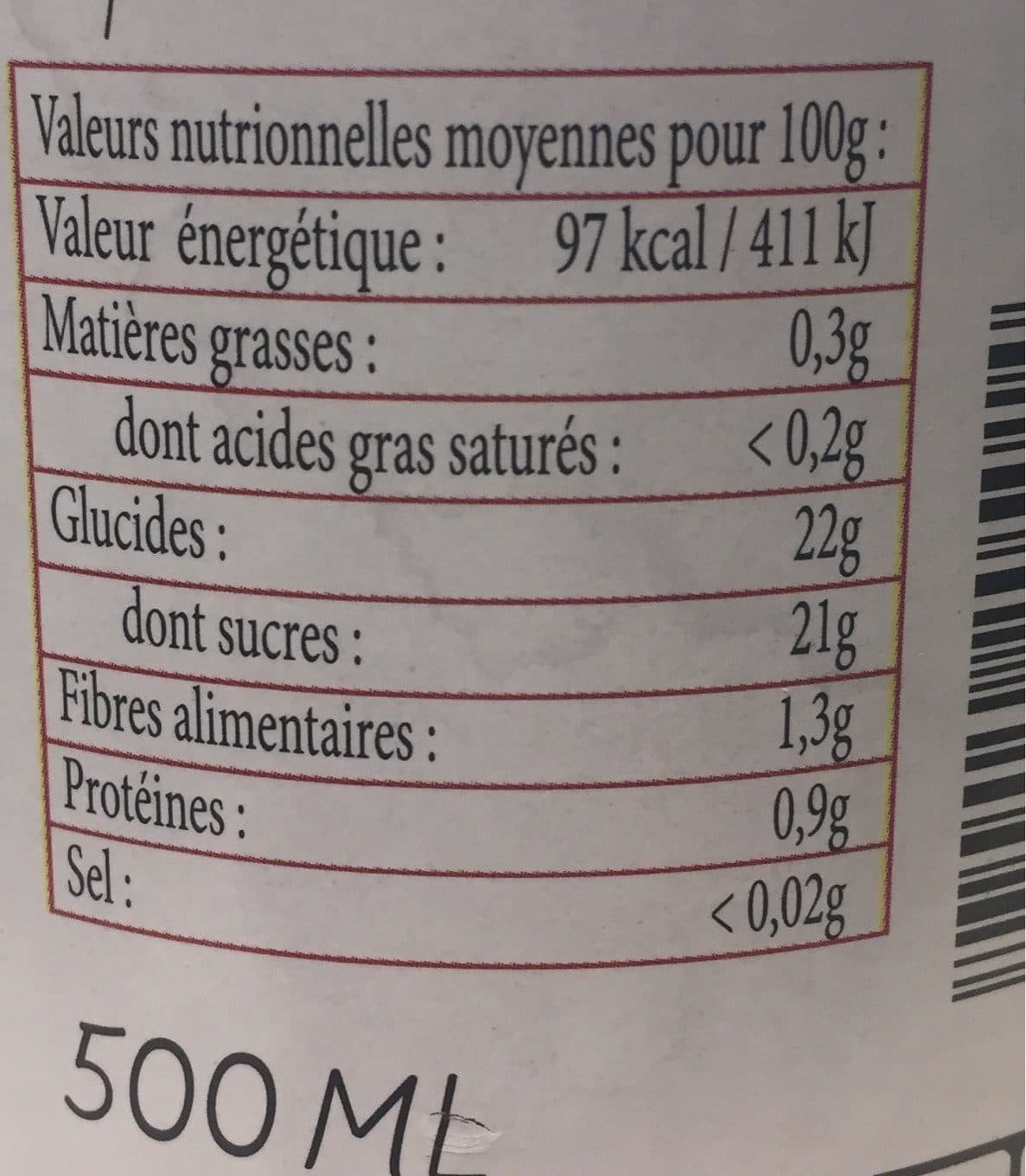 Vergers Des Alpilles Soupe de fruits packshot