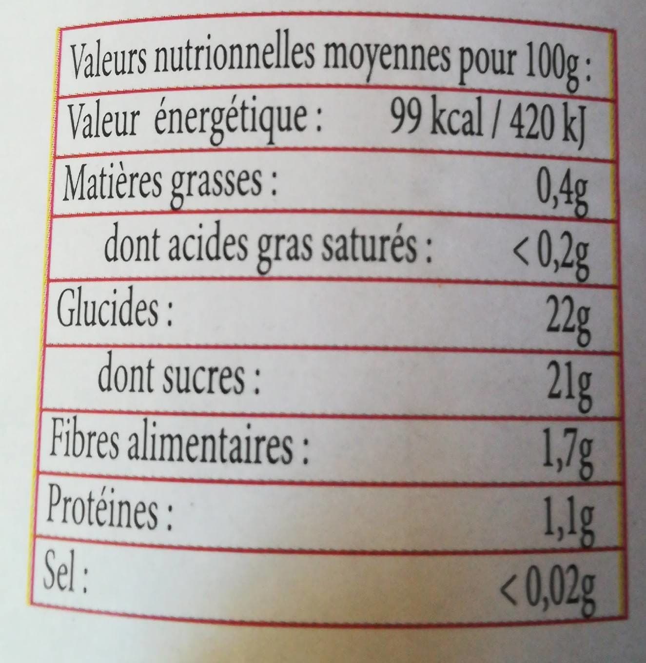 Vergers Des Alpilles Soupe de fruits : pêche jaune packshot