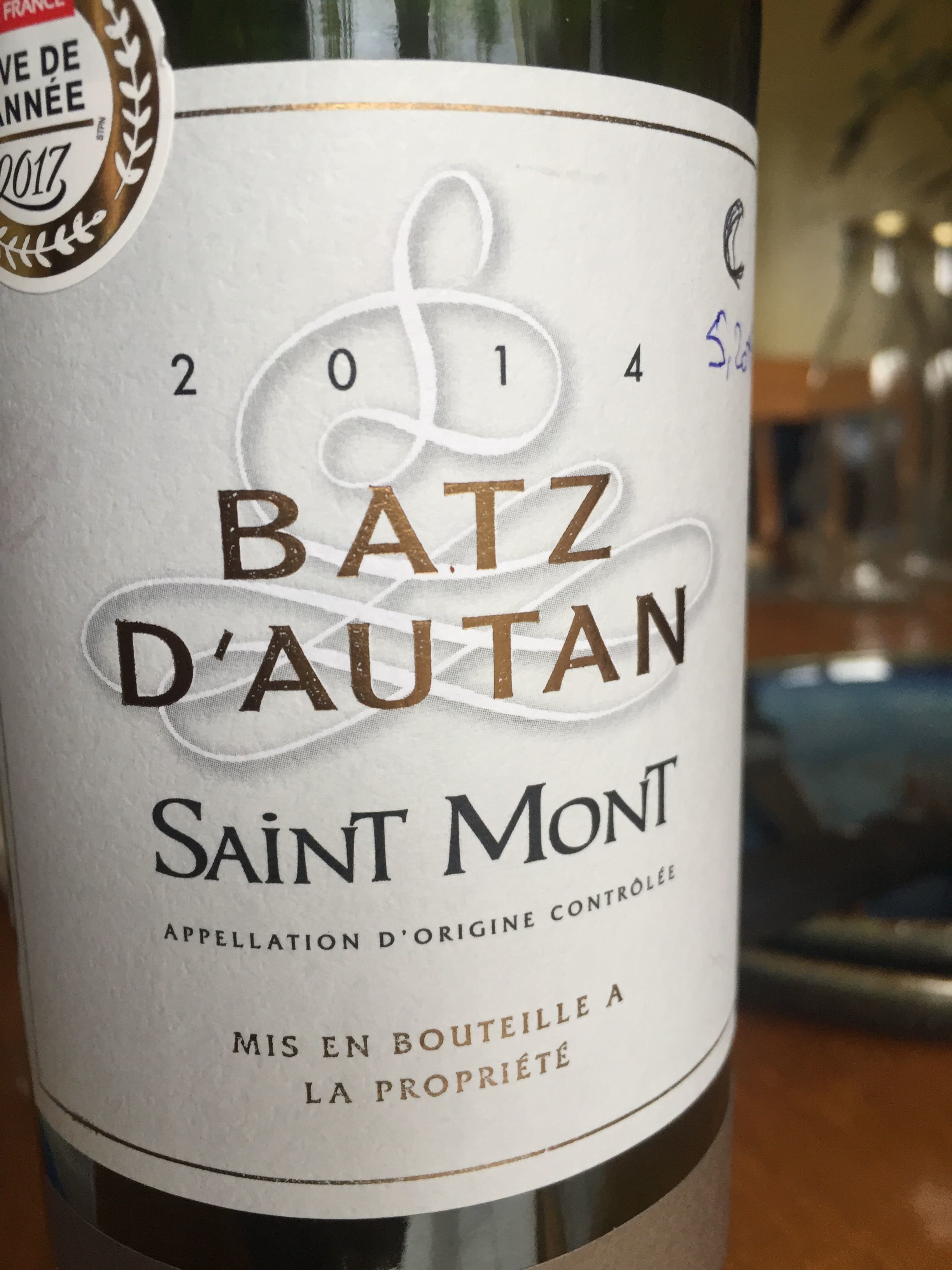 Batz d’Autan Saint Mont packshot