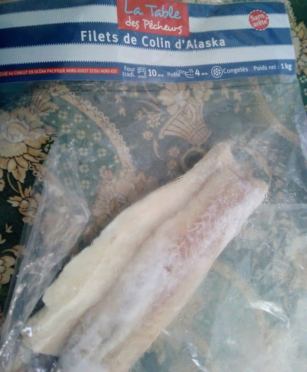 La table des pêcheurs Filets de colin d Alaska packshot