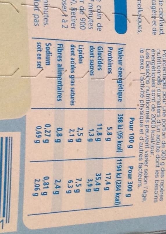 Leader Price Fine ligne Poisson sauce crème et riz basmati aux petits légumes packshot