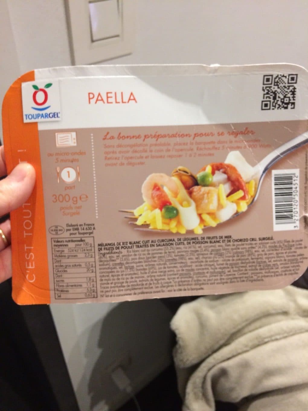 Toupargel Paella packshot