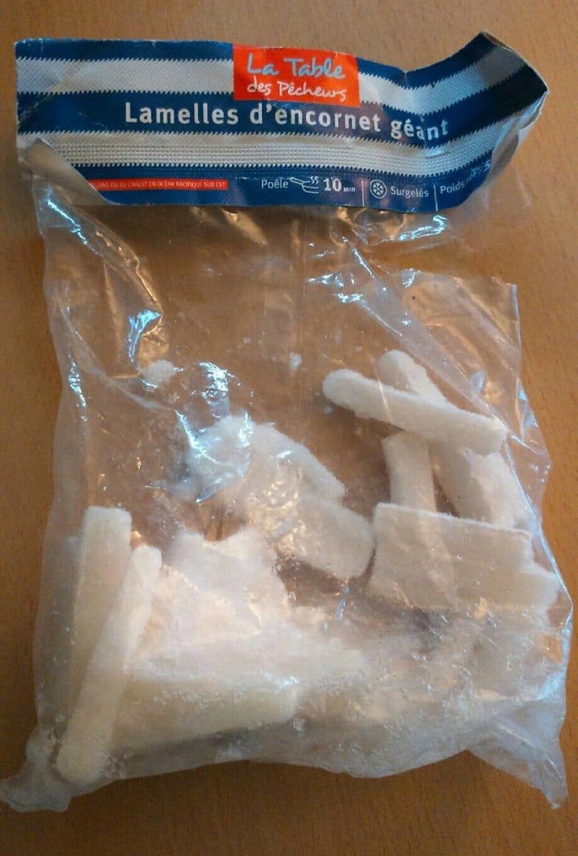 La table des pecheurs Lamelle d'enfourner géant packshot