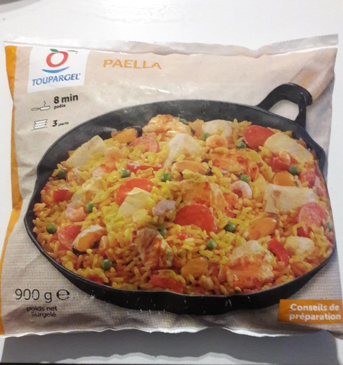 Toupargel Paëlla packshot
