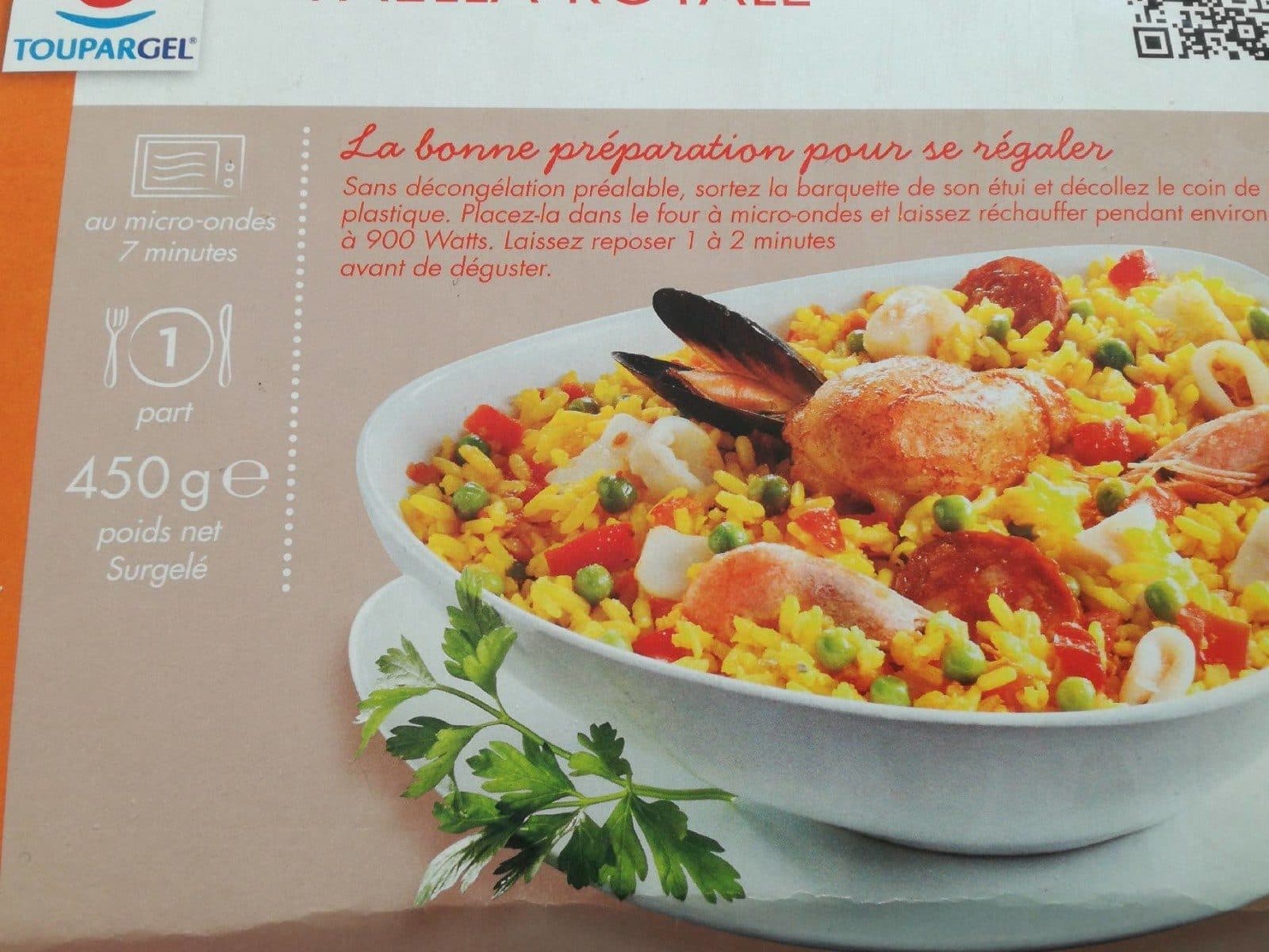 Toupargel Paella royale packshot