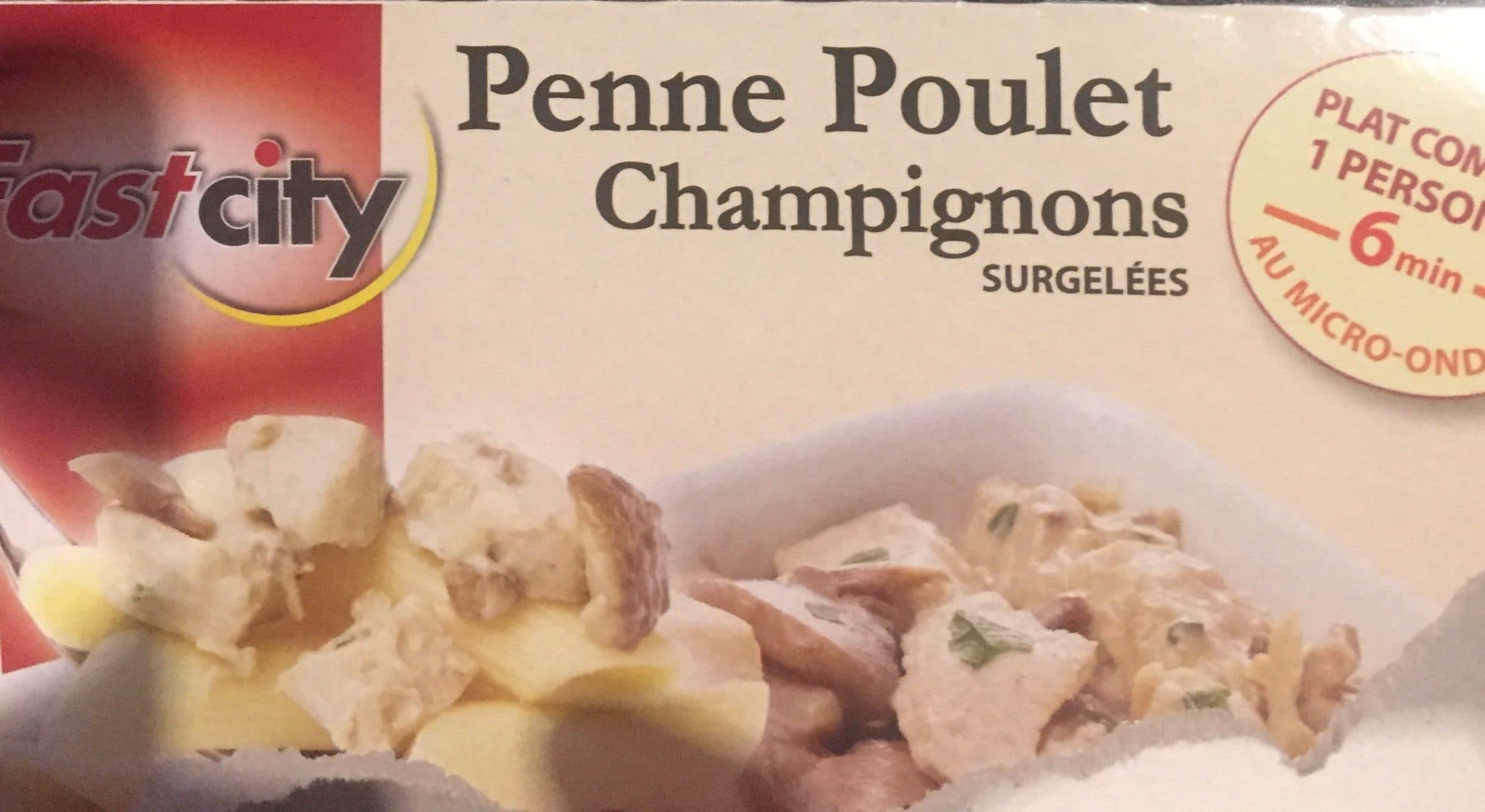 Open Food Facts Penne poulet champignon packshot