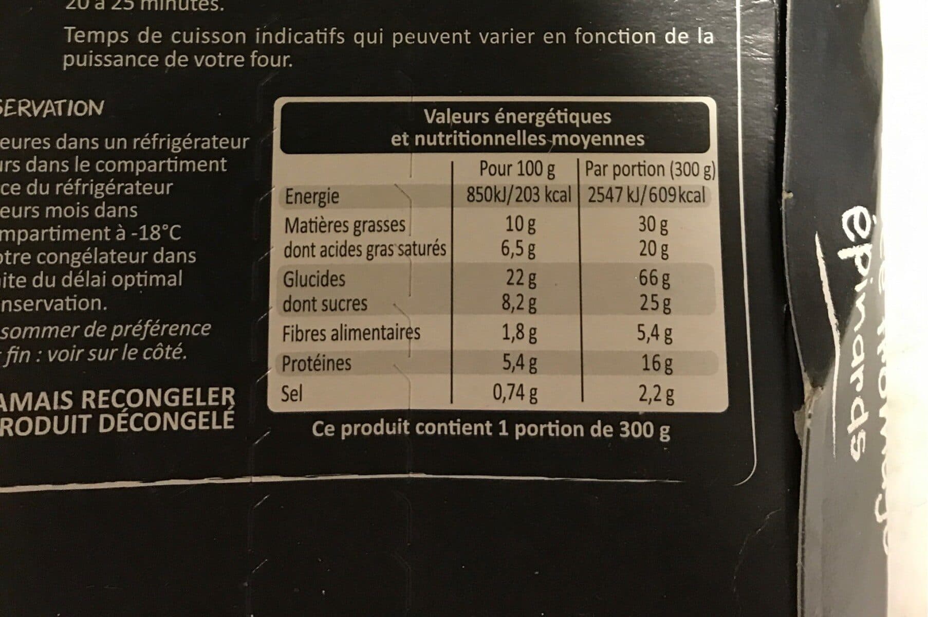 A Table Gnocchis sauce Fromage épinards packshot