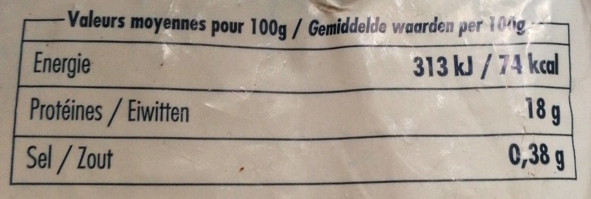 La Table des Pêcheurs Ailes de raies pelées packshot