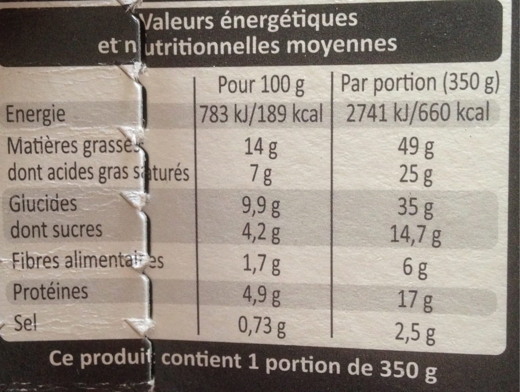 Frial Boudin noir purée pommes caramélisées packshot