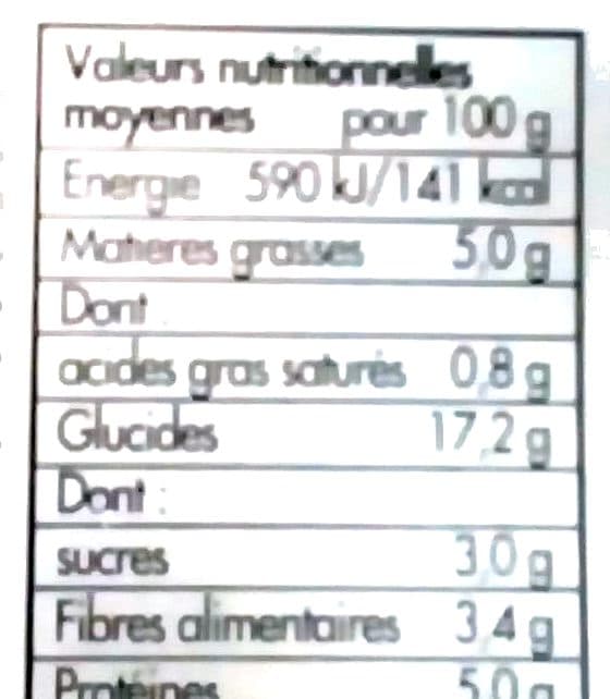 Toupargel Taboule au poulet packshot