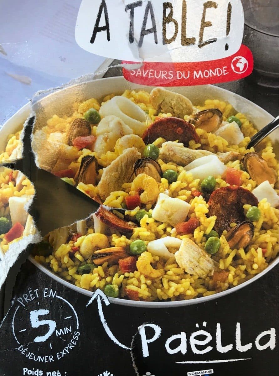A Table Paëlla packshot
