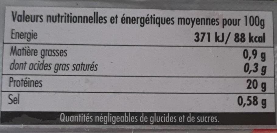 Open Food Facts Crevettes sauvages entières crues surgelées packshot
