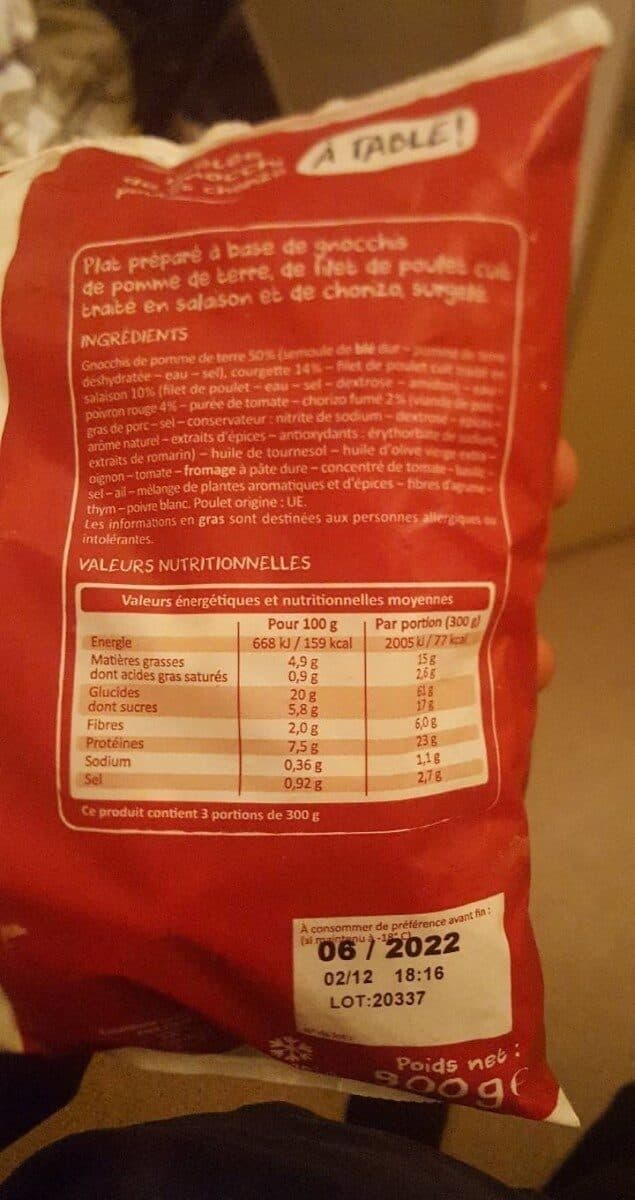 A Table Poelee de gnocchi packshot