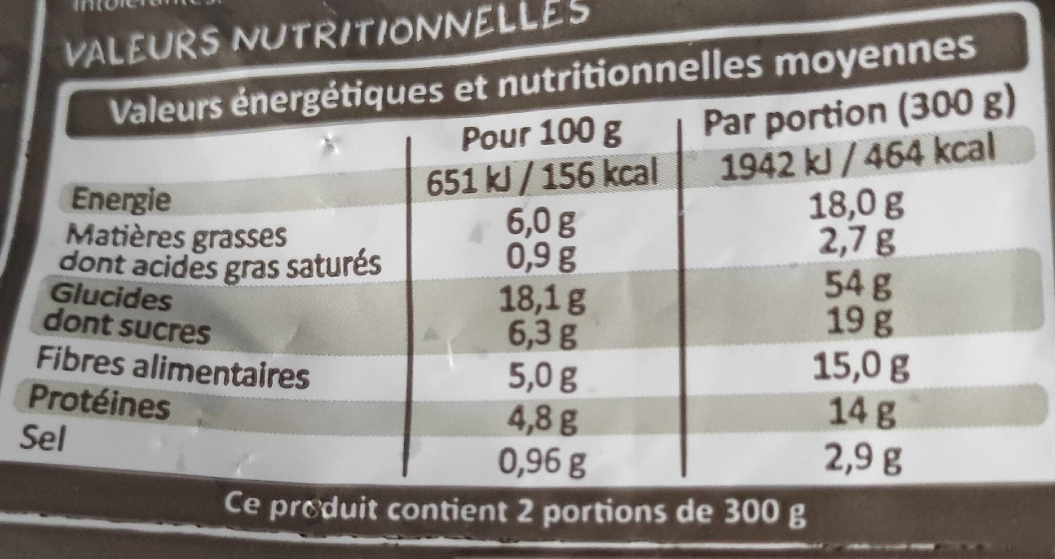 Frial Falafels pâtes perles et légumes à la Libanaise packshot
