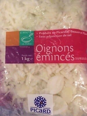 Picard Oignons émincés packshot