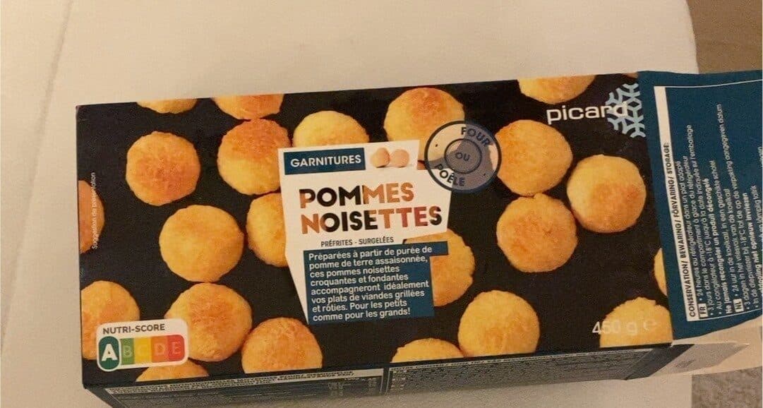 Picard Pommes noisettes packshot