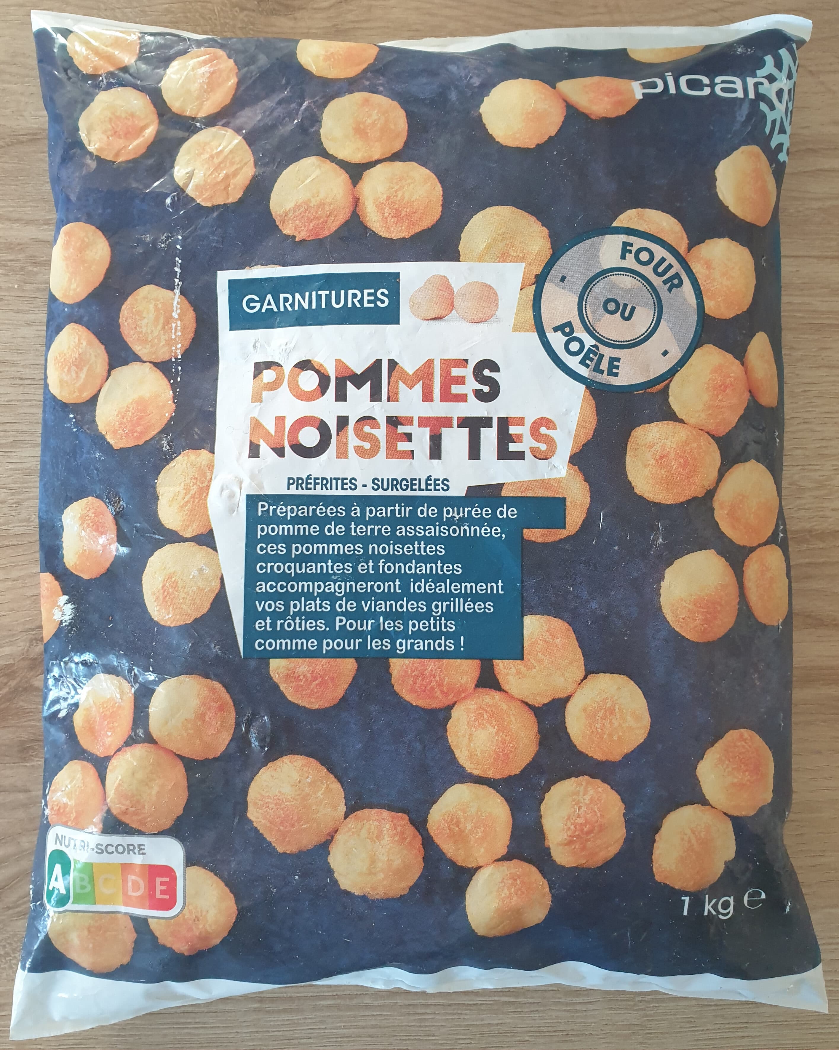 Picard Pommes noisettes packshot