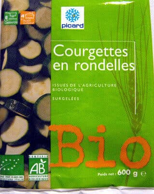 picard Courgettes en rondelles Bio packshot