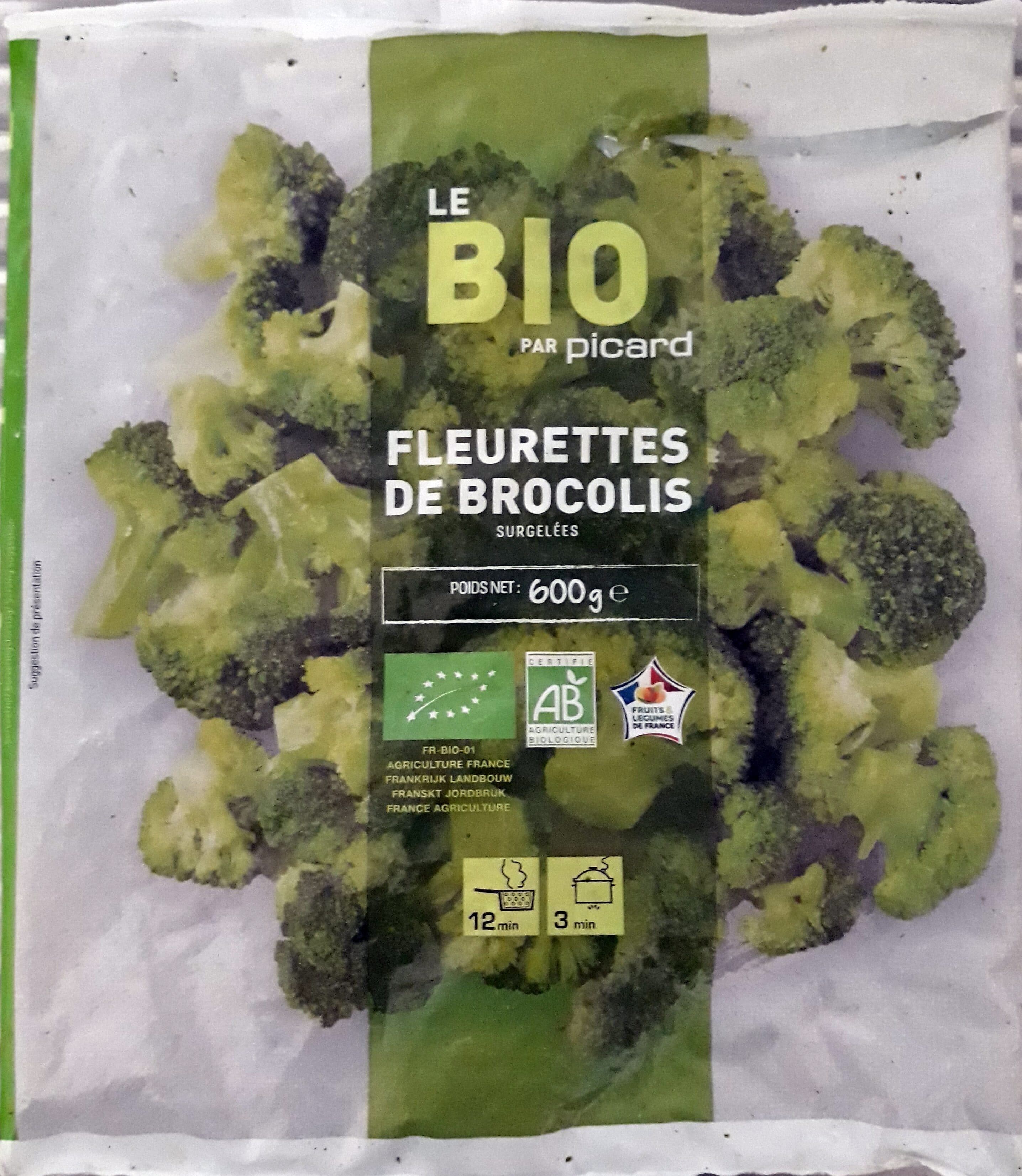 Picard Fleurettes de brocolis Bio packshot
