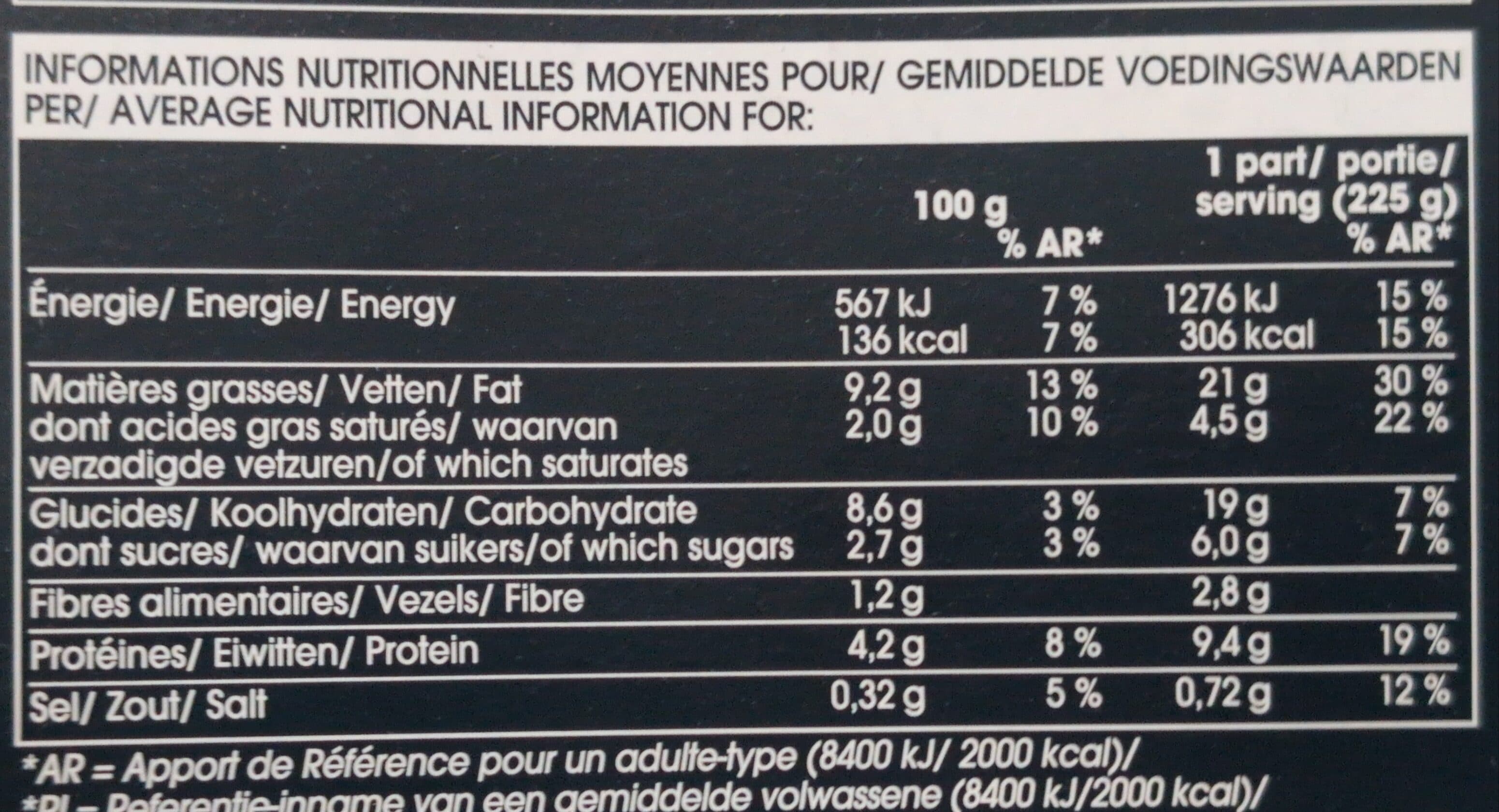 Picard Gratin d'aubergines packshot