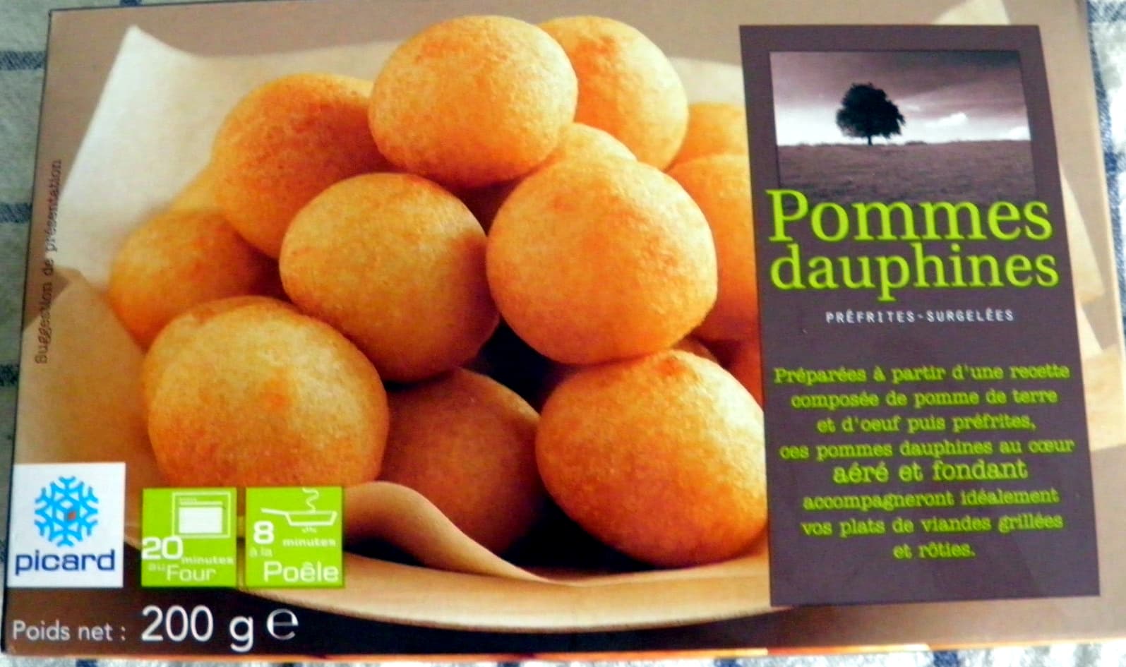 Picard Pommes dauphines packshot