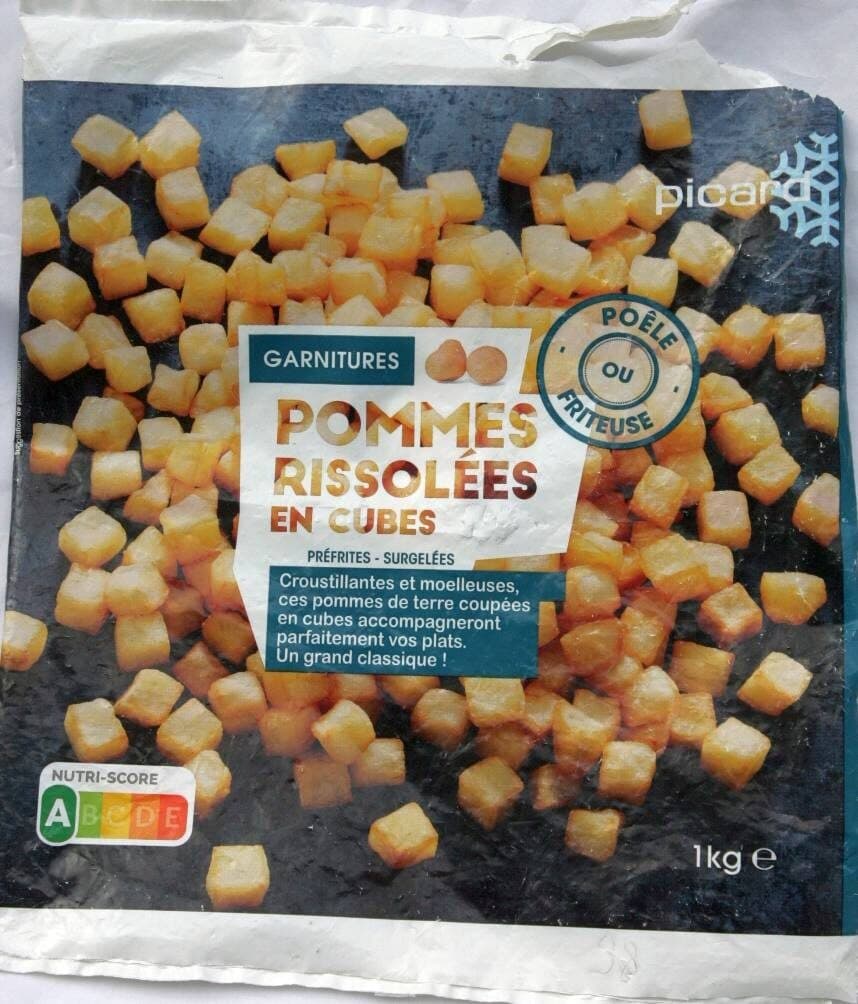 Picard Pommes rissolées en cubes packshot