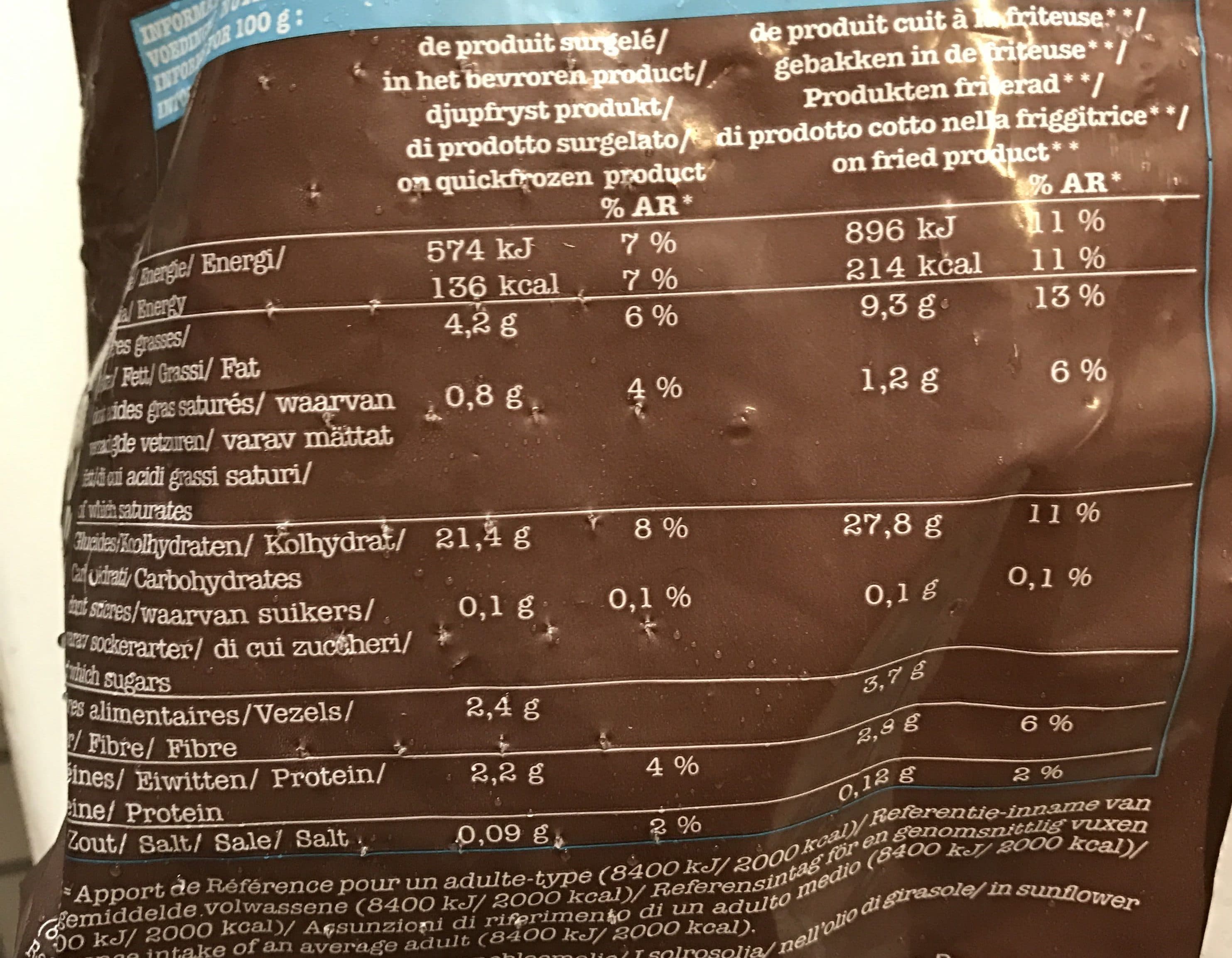 Picard Frites packshot
